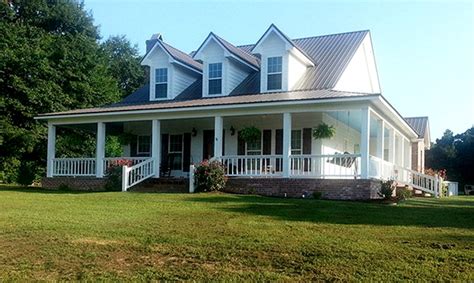 single story metal house with wrap around porch|farmhouse wrap around porch pictures.